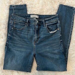 Super Skinny Ankle High Rise